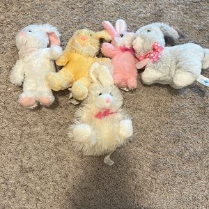 Bunny plushie bundle
